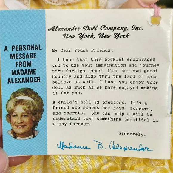 Madame Alexander Amy #411 Little Women Series Vintage Doll with Box - Picture 13 of 13